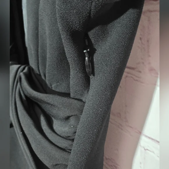 Zara Womens Limited Edition Black Blazer Mini Dress Sz Small - Picture 6 of 7